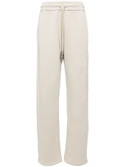 Off-white Logo-printed Track Pants In 中性色