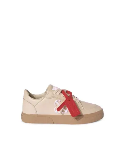 Off-white New Low Vulcanized Calf Lea In Neutrals