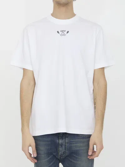 Off-white Off Bandana Arrow T-shirt In Multi