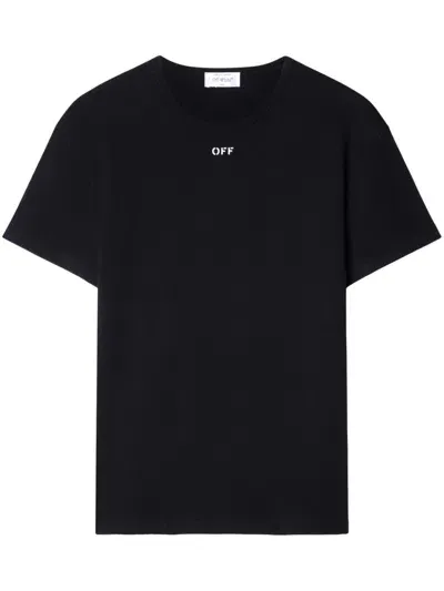 Off-white Off Stamp T-shirt In Black