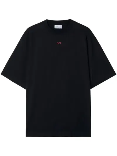 Off-white Off Stamp T-shirt In Black