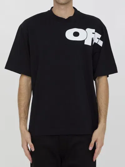 Off-white Shared Logo T-shirt In Black