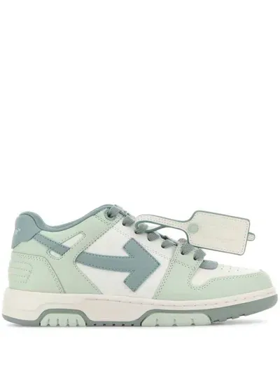 Off-white Sneakers In Mint - Grey