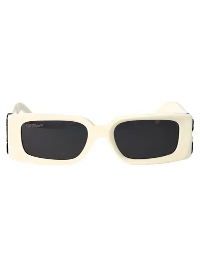 Off-white Sunglasses In 0107 White