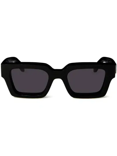 Off-white Sunglasses In Animal Print