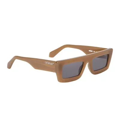 Off-white Sunglasses In Brown