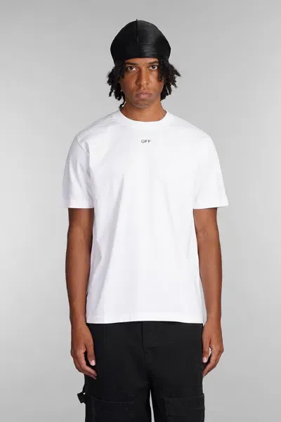 Off-white T-shirt In White Cotton