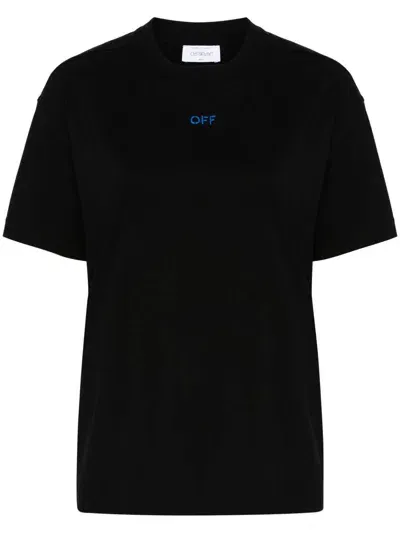 Off-white Off White T-shirts And Polos In Black - Mu