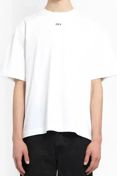 Off-white T-shirts In Black&white