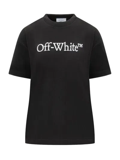 Off-white Big Logo T-shirt In Black