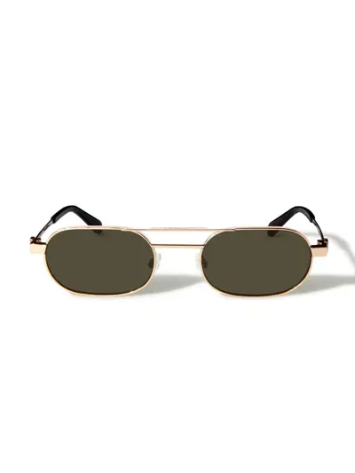 Off-white Vaiden Sunglasses In Gold