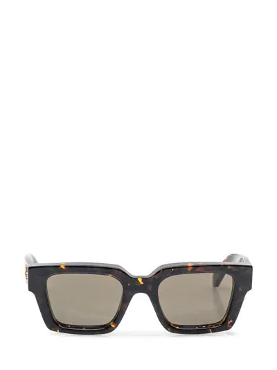 Off-white Virgil Sunglasses In Brown