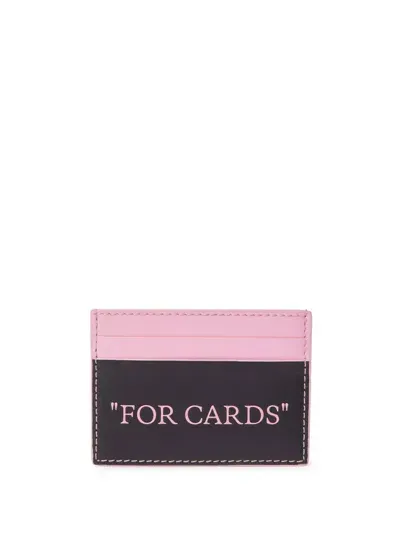 Off-white Off White Wallets In Black-ro