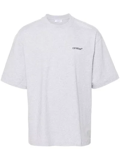 Off-white Windy Arrow Skate S/s Tee In Gray