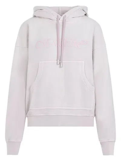 Off-white Women's Laundry Over Hoodie In Lilac