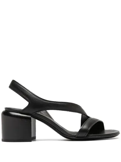 Officine Creative Ethel 023 Leather Sandals In Black