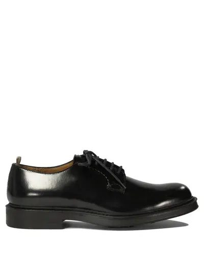 Officine Creative Uniform Lace-up Shoes In Black