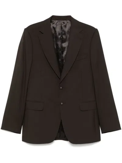 Officine Generale Giovanni Blazer In Brown