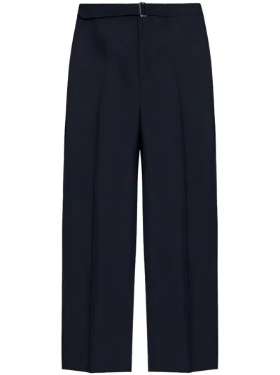 Officine Generale Nash Trousers In Blue