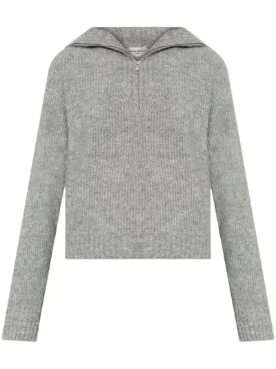 Officine Generale Vera Sweater In Grey