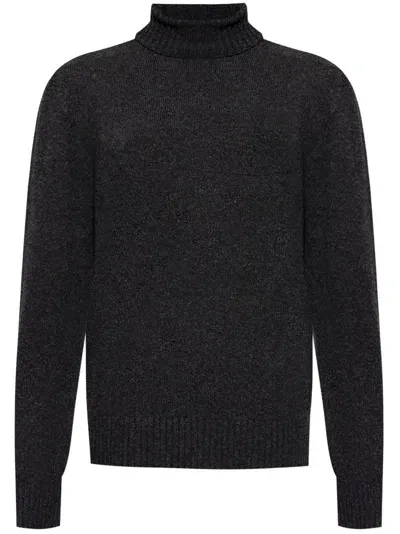 Officine Generale Virgin-wool Jumper In Grey