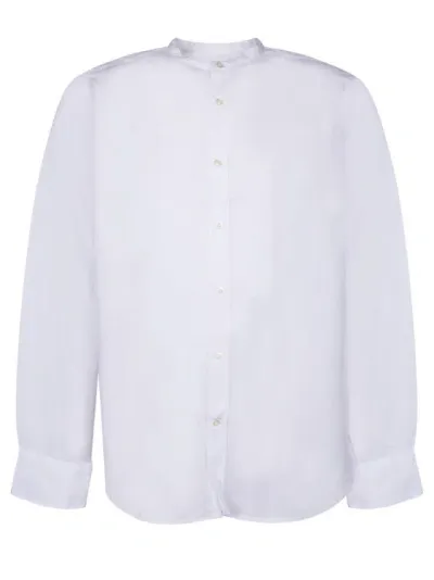 Officine Generale Korean Collar White Shirt