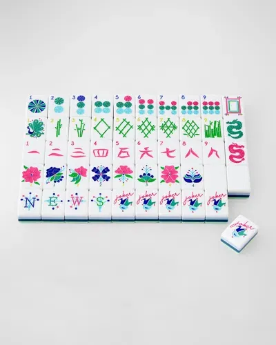 Oh My Mahjong Birdie Mahjong Tile Set In Multi