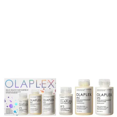 Olaplex Hello Healthy Hair Starter Kit In White