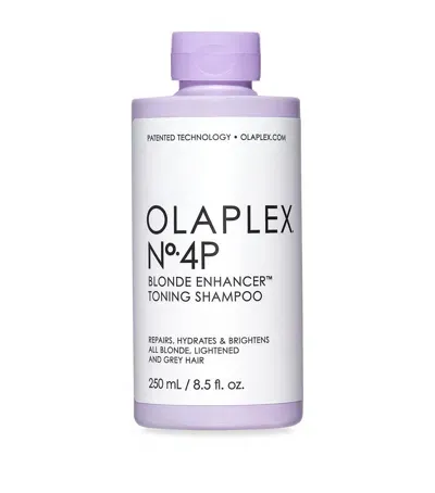 Olaplex No.4p Blonde Enhancer Toning Shampoo In White