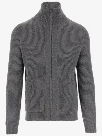 Oliver Lattughi Cashmere Sweater In Grey