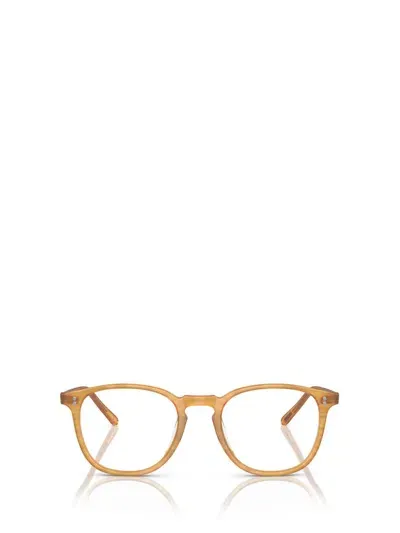 Oliver Peoples Eyeglasses In Semi-matte Goldwood