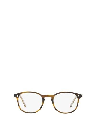 Oliver Peoples Eyeglasses In Semi Matte Moss Tortoise