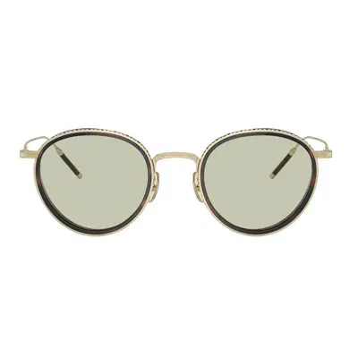 Oliver Peoples Ov1318t - Tk-8 5129 Gold/tuscany Tortoise Glasses In Oro