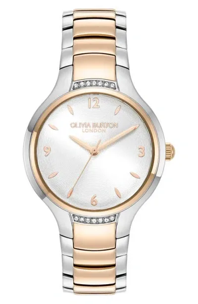 Olivia Burton Women's Lea Two-tone Stainless Steel Watch 34mm