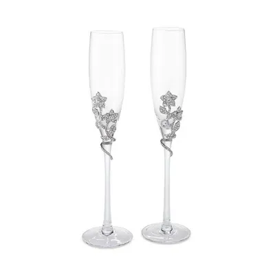 Olivia Riegel Flora Flute, Set Of 2