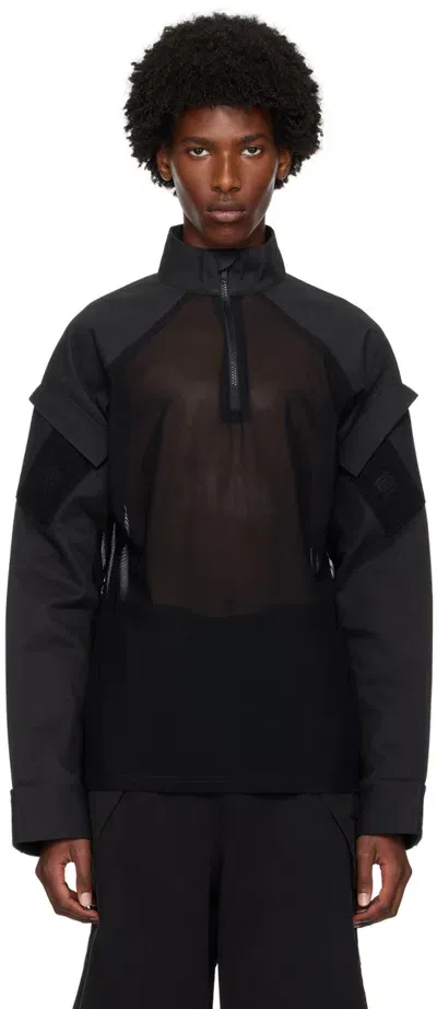 Olly Shinder Black Hybrid Shirt