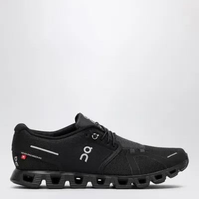 On Cloud 5 Black Low Trainer