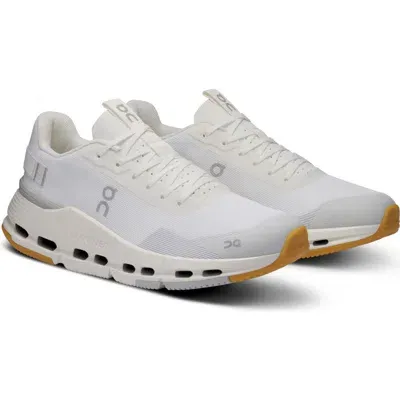 On Cloudnova Form 2 Sneaker In White/white