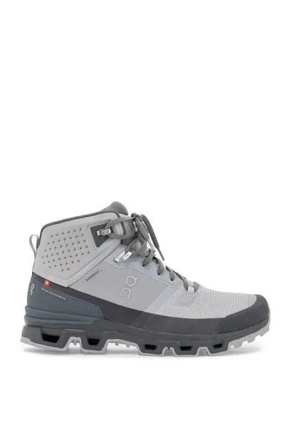 On Cloudrock 2 Waterproof Trekking Boot In Gray