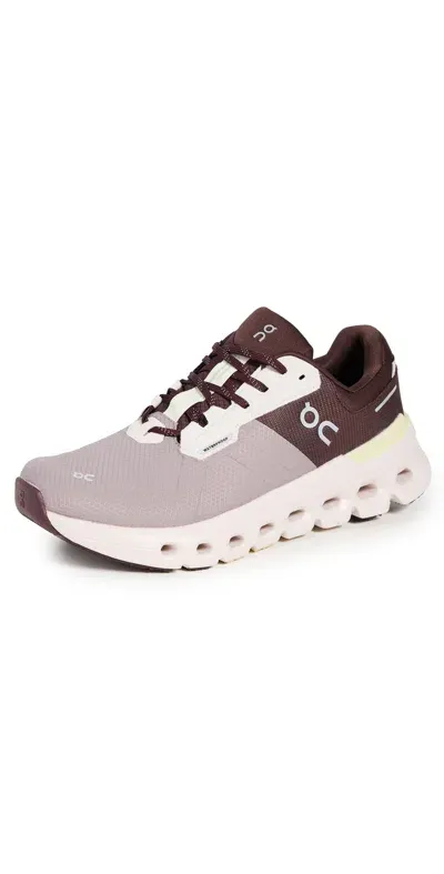 On Cloudrunner 2 Waterproof Sneakers Zinc/seedling In Zinc & Seedling