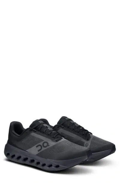 On Cloudsurfer Next Running Shoe In Black/eclipse