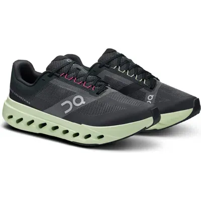 On Cloudsurfer Next Running Shoe In Black/lima