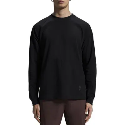 On Movement Crewneck Sweatshirt In Black