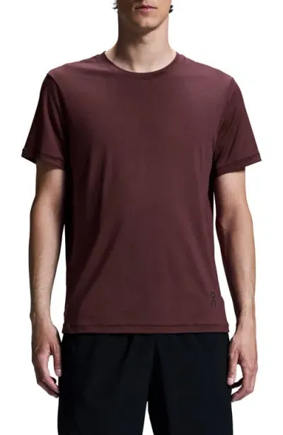 On Movement T-shirt In Mulberry