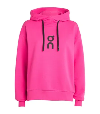 On Running Club Hoodie In Pink