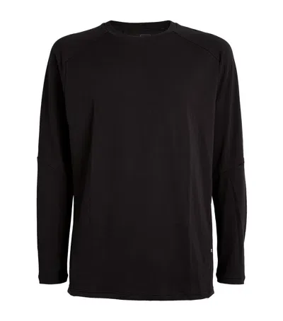 On Running Focus-t Long-sleeve T-shirt In Black