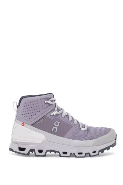 On Cloudrock 2 Hiking Sneakers Female Purplefemale