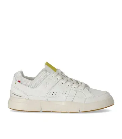 On The Roger Cloubhouse White Gecko Sneaker In Weiss