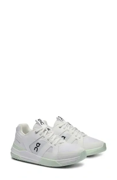 On The Roger Clubhouse Pro Tennis Sneaker In White/lima