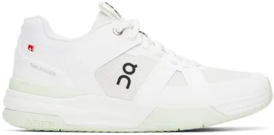 On White 'the Roger' Clubhouse Pro Sneakers In White | Lima